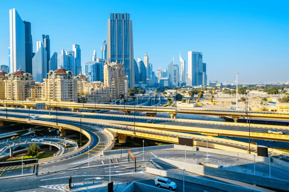 Jumeirah Lake Towers (JLT) skyline, Dubai